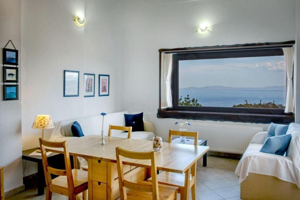 Katevi Luxury Seafront Villa إيريسوس المظهر الخارجي الصورة